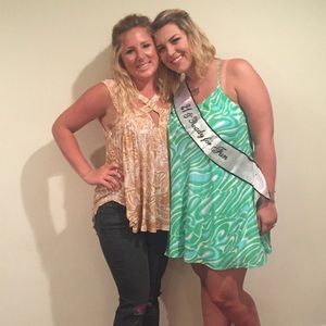 Free people tank top on the left